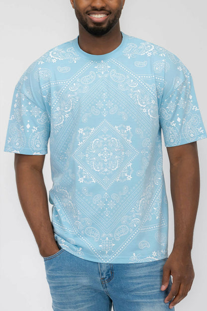 Paisley Print Tshirt | Apparel | Kitchen + Metal