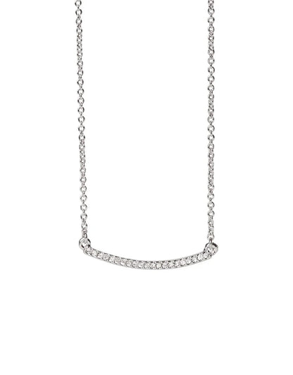 SLV Necklace 18" Rock It/Arc SIL