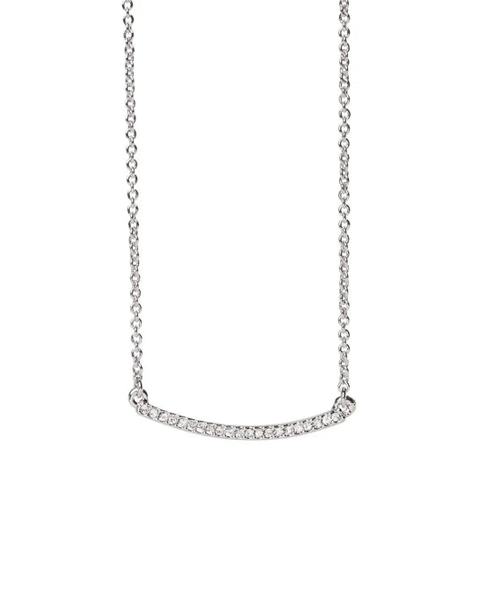 SLV Necklace 18" Rock It/Arc SIL