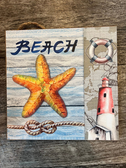 Small Beach Signs- 3 Styles