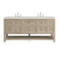 Breckenridge 72" Double Vanity