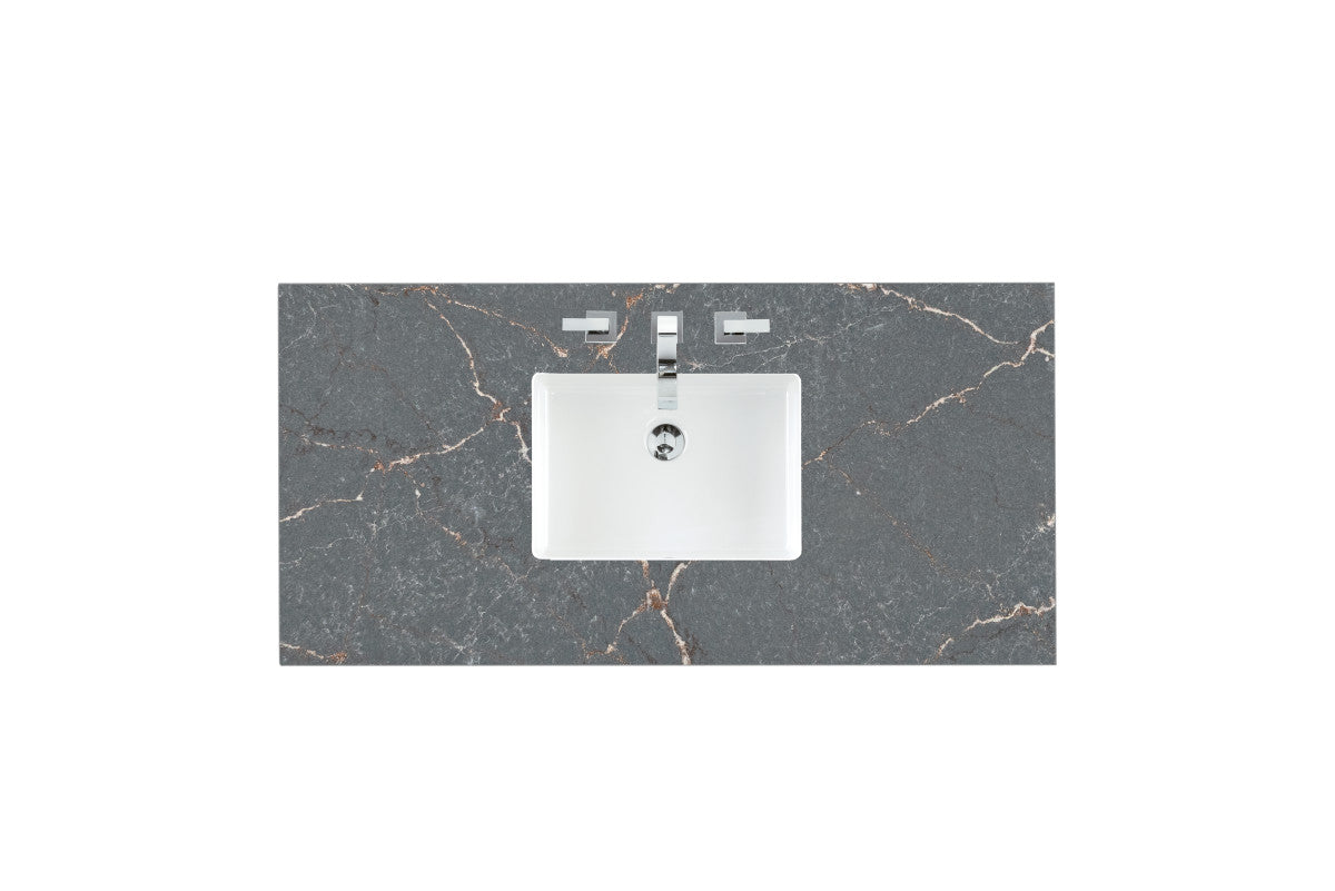 48" Single Top, 3 CM Silestone w/ Sink