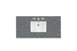 48" Single Top, 3 CM Silestone w/ Sink