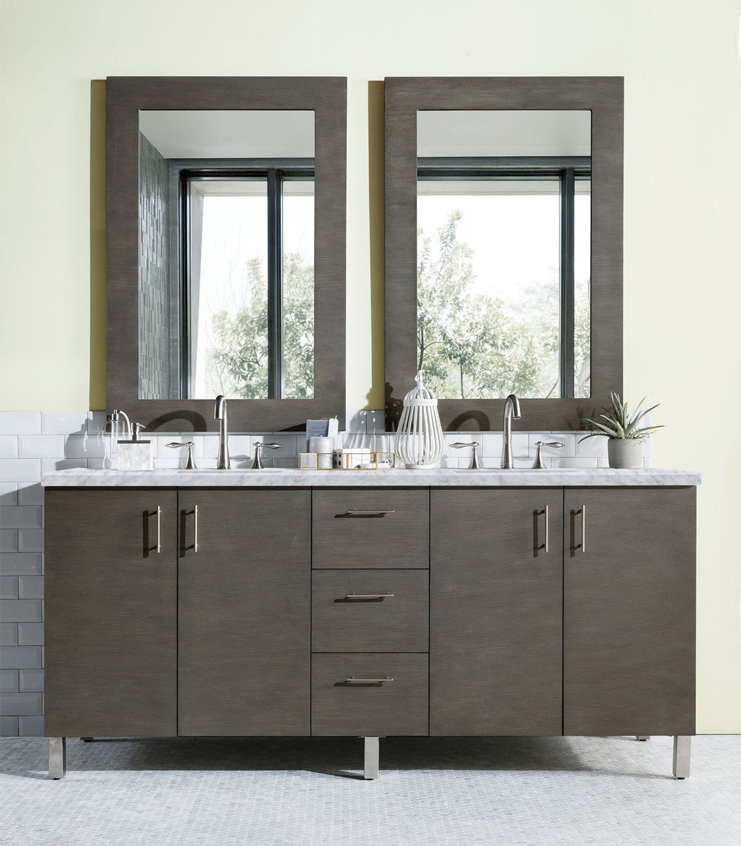 Metropolitan 72" Double Vanity Cabinet