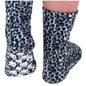 Polar Feet Fleece Socks - Snow Leopard
