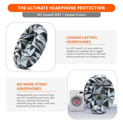Sony WH-1000XM3 Earpad Sweat Covers - WC SweatZ