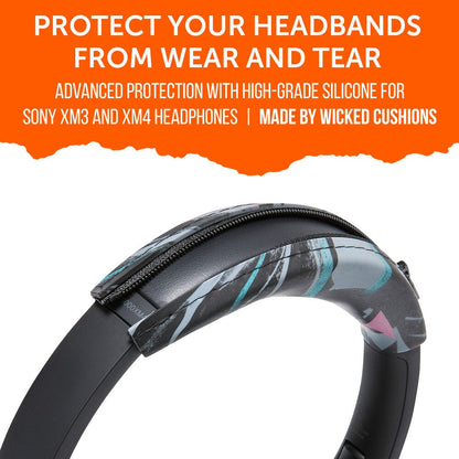 Sony XM3 & XM4 Silicone Headband Cover - WC BandZ XM3 & XM4
