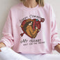 Sorry Cowboy My Heart Ain't For The Taking, Western, Country, Sweatshirt, Valentine's Day