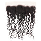 Spanish Wave 13x4 Transparent Lace Human Hair Frontal