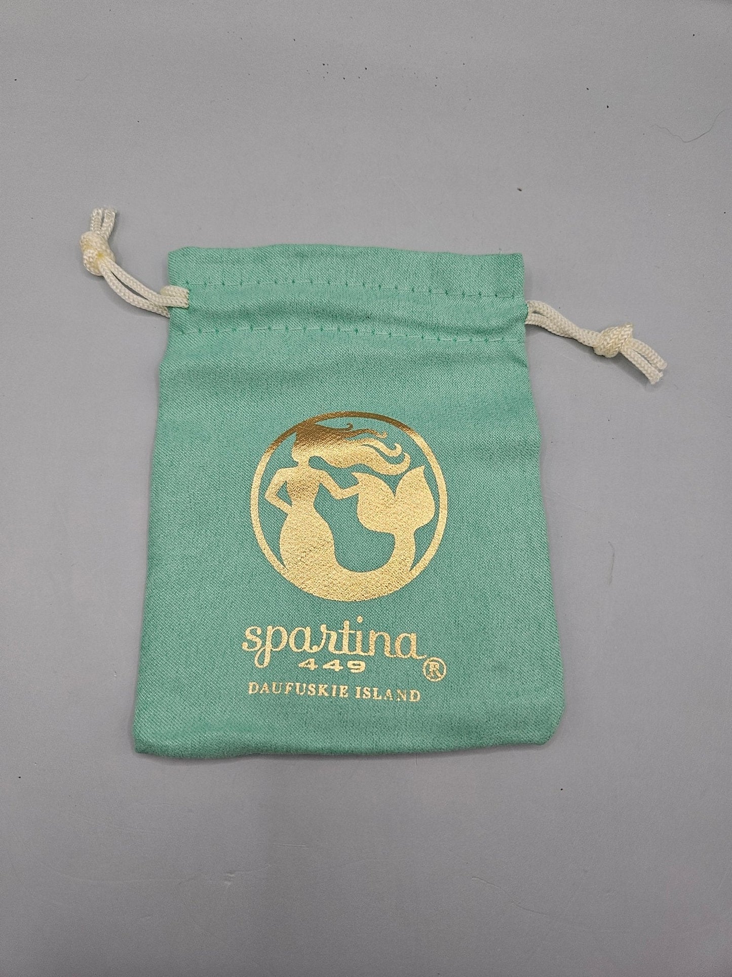 Spartina Drawstring Fabric Bag-5"x4"