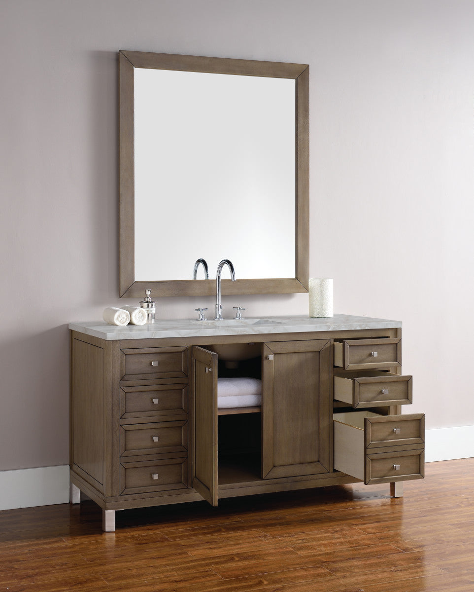 Chicago 60" Single Vanity Cabinet