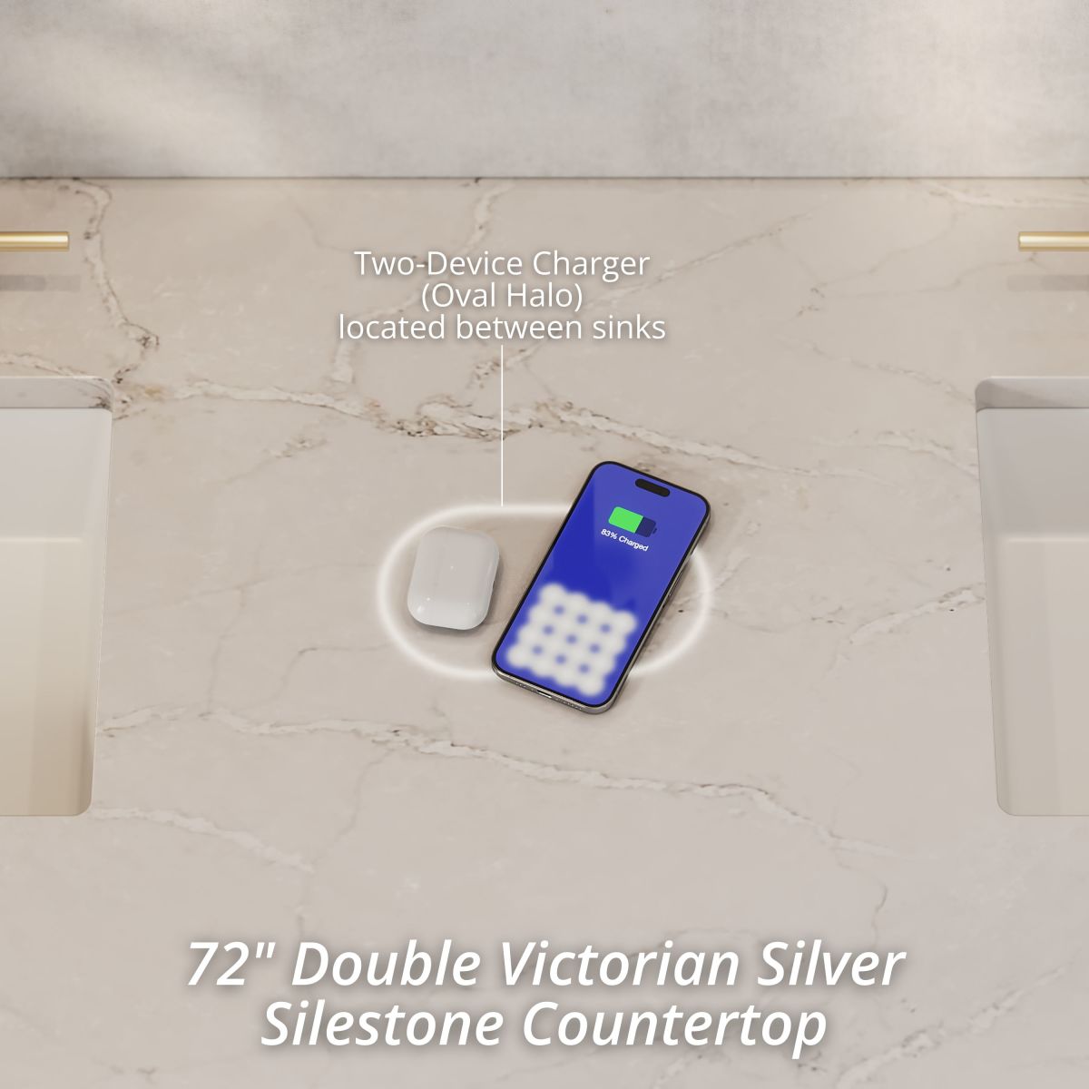 Brookfield 72" Double Vanity