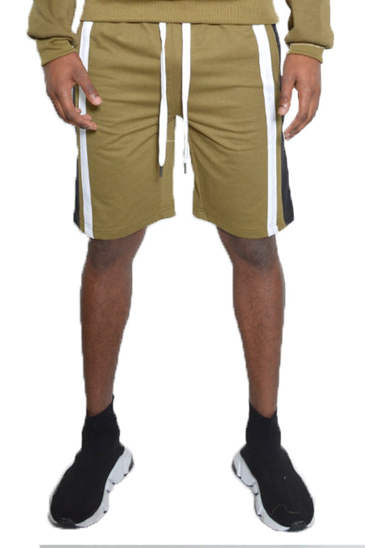 FRENCH TERRY STRIPE SHORTS | Apparel | Kitchen + Metal