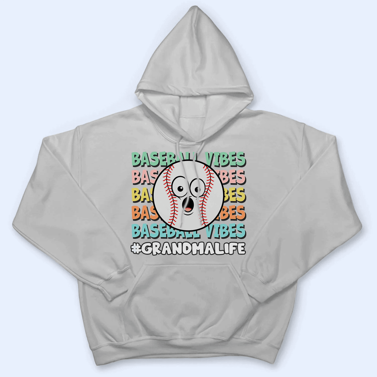 Sport Vibes - Personalized Custom T Shirt - Gift for Grandma/Nana/Mimi, Mom, Wife, Grandparent