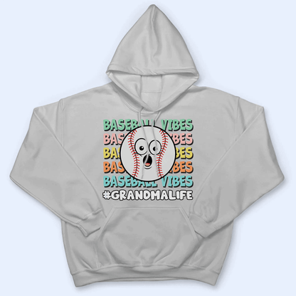 Sport Vibes - Personalized Custom T Shirt - Gift for Grandma/Nana/Mimi, Mom, Wife, Grandparent