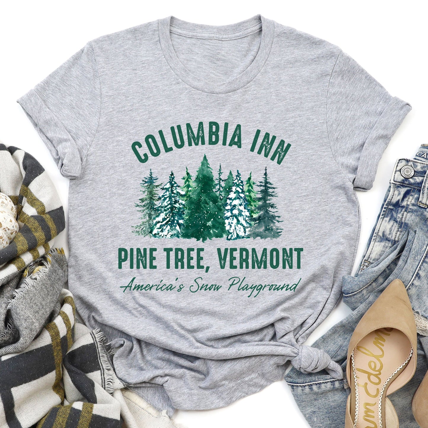 Columbia Inn, White Christmas Movie, Super Soft Tshirt, Classic, Musical