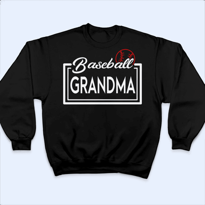Sporty Grandma - Personalized Custom T Shirt - Birthday, Loving, Funny Gift for Grandma/Nana/Mimi, Mom, Wife, Grandparent
