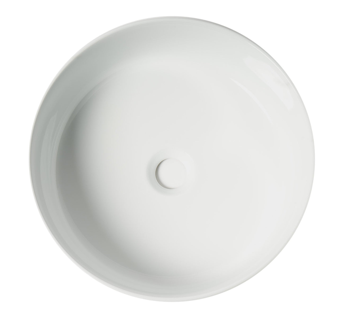 ALFI brand ABC907 15" Round Above Mount Ceramic Sink