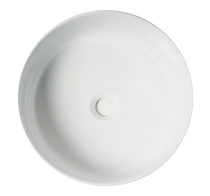 ALFI brand ABC907 15" Round Above Mount Ceramic Sink