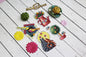 Spring. Magnets SR-578  Plastic Canvas Counted Cross Stitch Kit