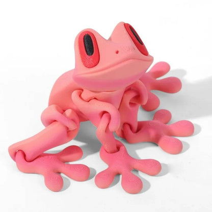 Magnetic Tree Frog Toy – 3D Printed Home Decor