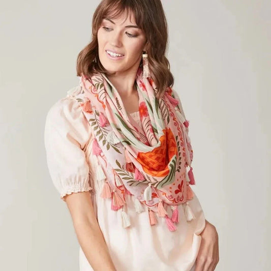 Square Scarf - Alljoy Landing Pineapple