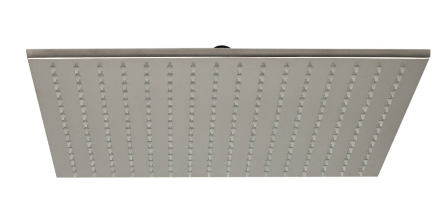 ALFI brand LED16S 16" Square Multi Color LED Rain Shower Head