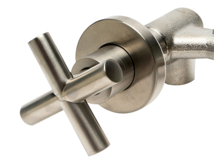 ALFI brand AB1035 8" Widespread Wall-Mounted Cross Handle Faucet