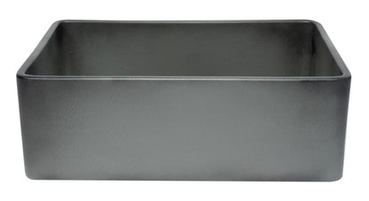 ALFI brand  ABCO3020SB Concrete Color 30 inch Reversible Single Fireclay Farmhouse Kitchen Sink