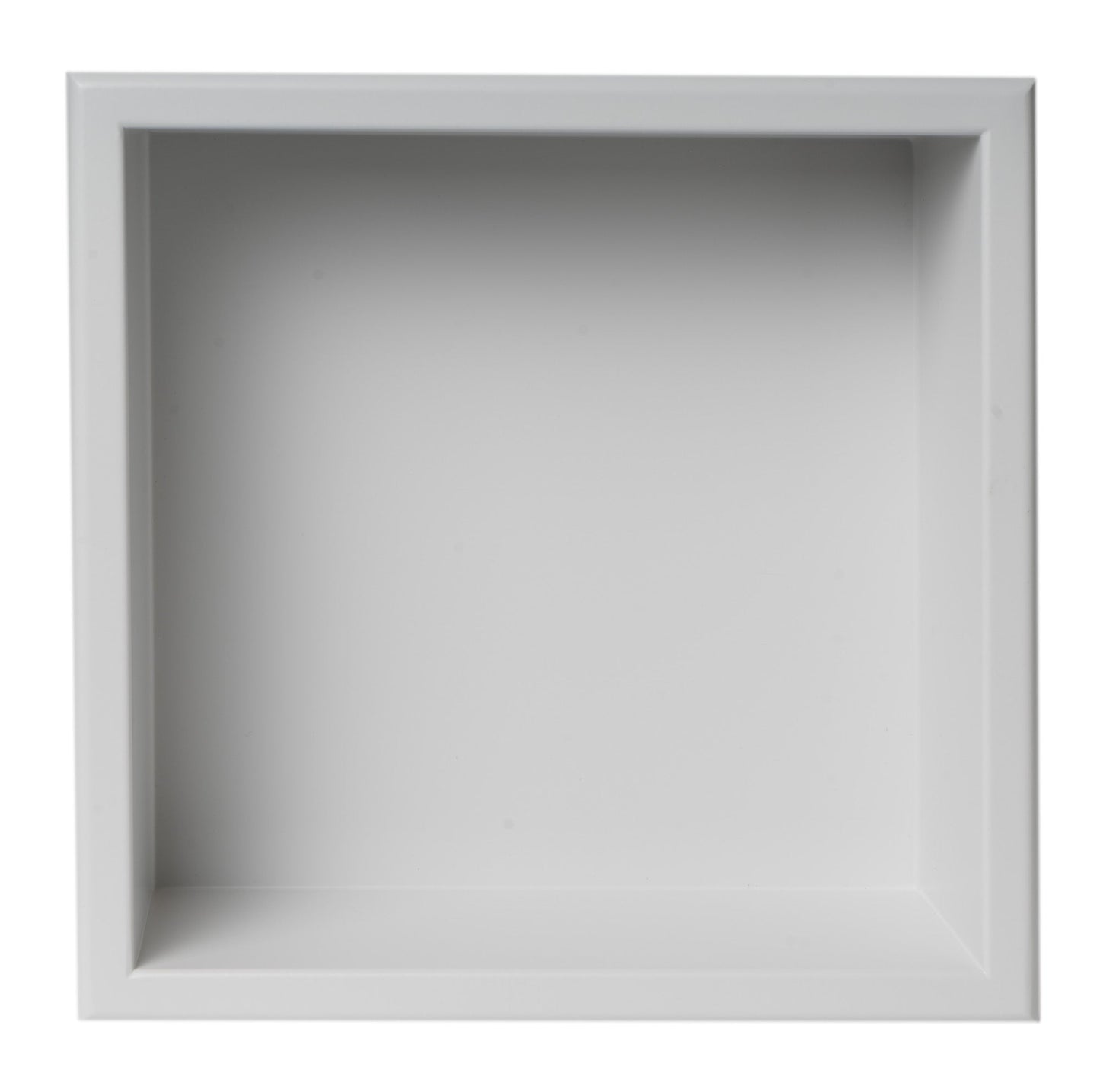 ALFI brand ABNC1212 12" x 12"  Square Single Shelf Bath Shower Niche