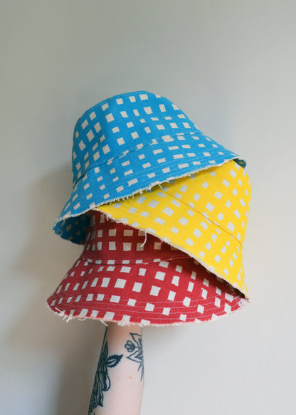 Grid Bucket Hat