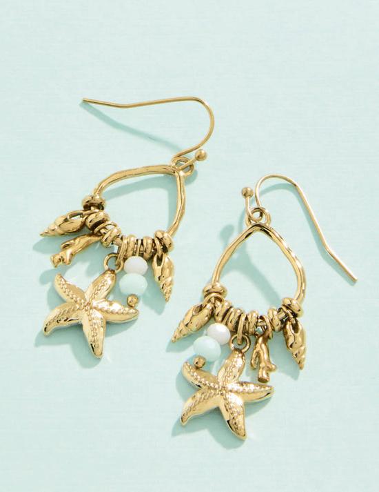 Starfish Earrings - Splash Collection