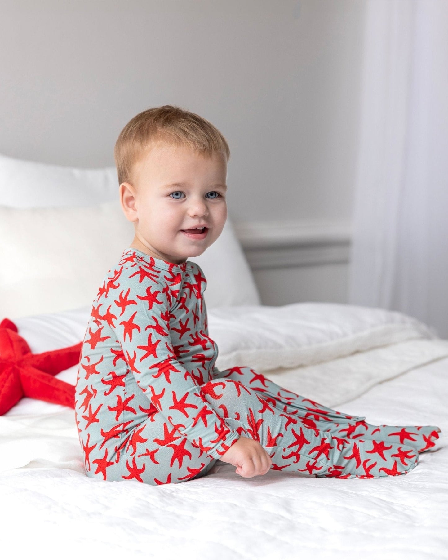 Starfish Bamboo Romper