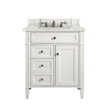 Brittany 30" Single Vanity in Bright White