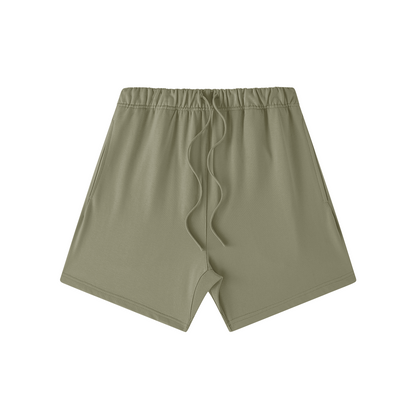 Fleece lined Oversized Sweatshorts [Artichoke]