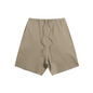 Raw Hem Oversized Sweatshorts [Khaki]