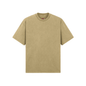 Oversized Crew Neck Washed T-shirt [2 Colors Available]