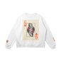 Palestinian Queen of Hearts Drop Shoulders Sweatshirt