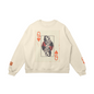 Palestinian Queen of Hearts Drop Shoulders Sweatshirt