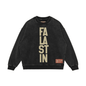 "FALASTIN" Oversized Faded Sweatshirt