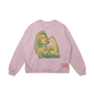 Strong Woman With Keffiyeh Drop Shoulders Sweatshirt