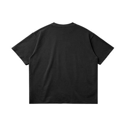 Palestine "Falasteen Queen" Oversized Washed Raw Hem Tee