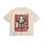 RESIST Boxy Cropped Premium Cotton Tee - Not eligible for returns or exchanges.