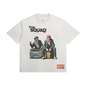 80's retro Palestine Solidarity Squad Super Oversized Heavyweight Tee