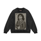 "Silenced Student" Oversized Washed Sweatshirt