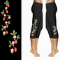 Strawberry Vine Full and Capri Length with Pockets