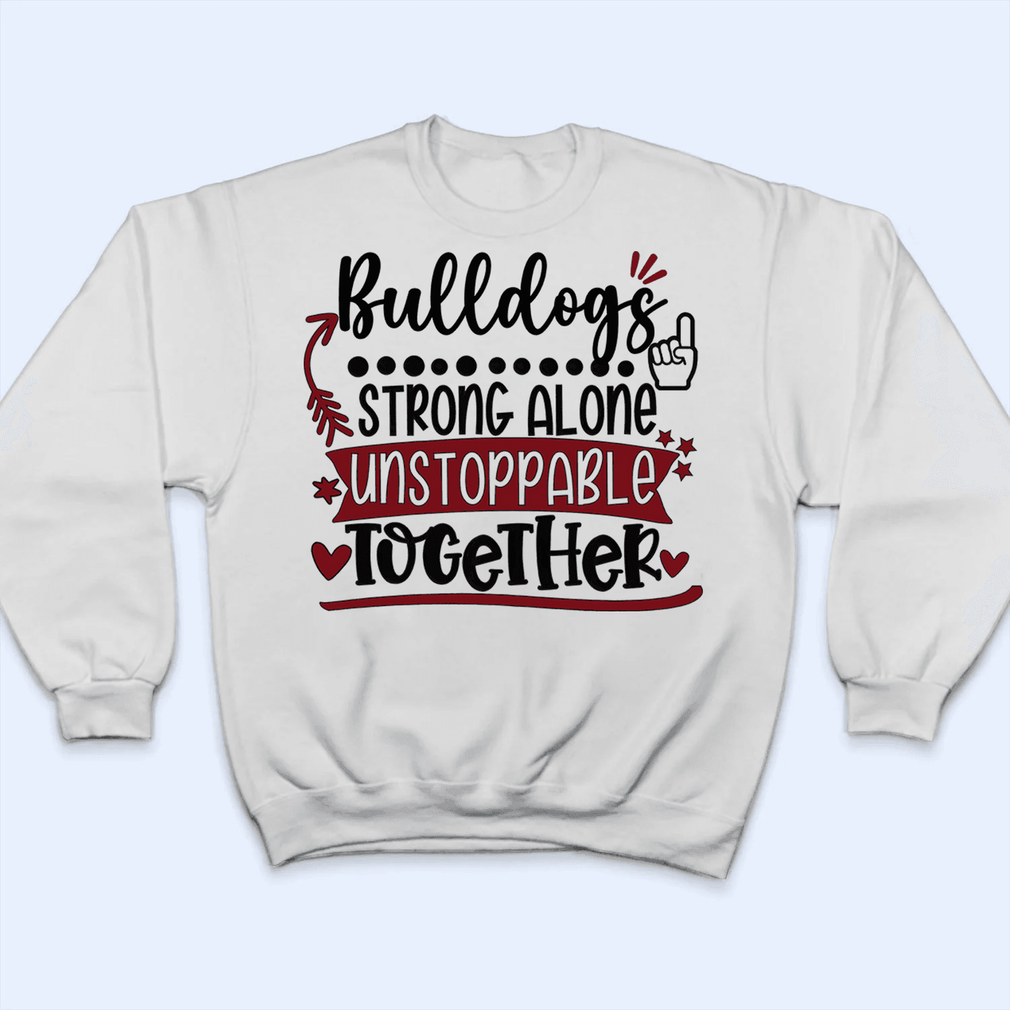 Strong Alone Unstoppable Together Mascot - Personalized Custom T Shirt - Birthday, Loving, Funny Gift for Teacher, Kindergarten, Preschool, Pre K, Paraprofessional