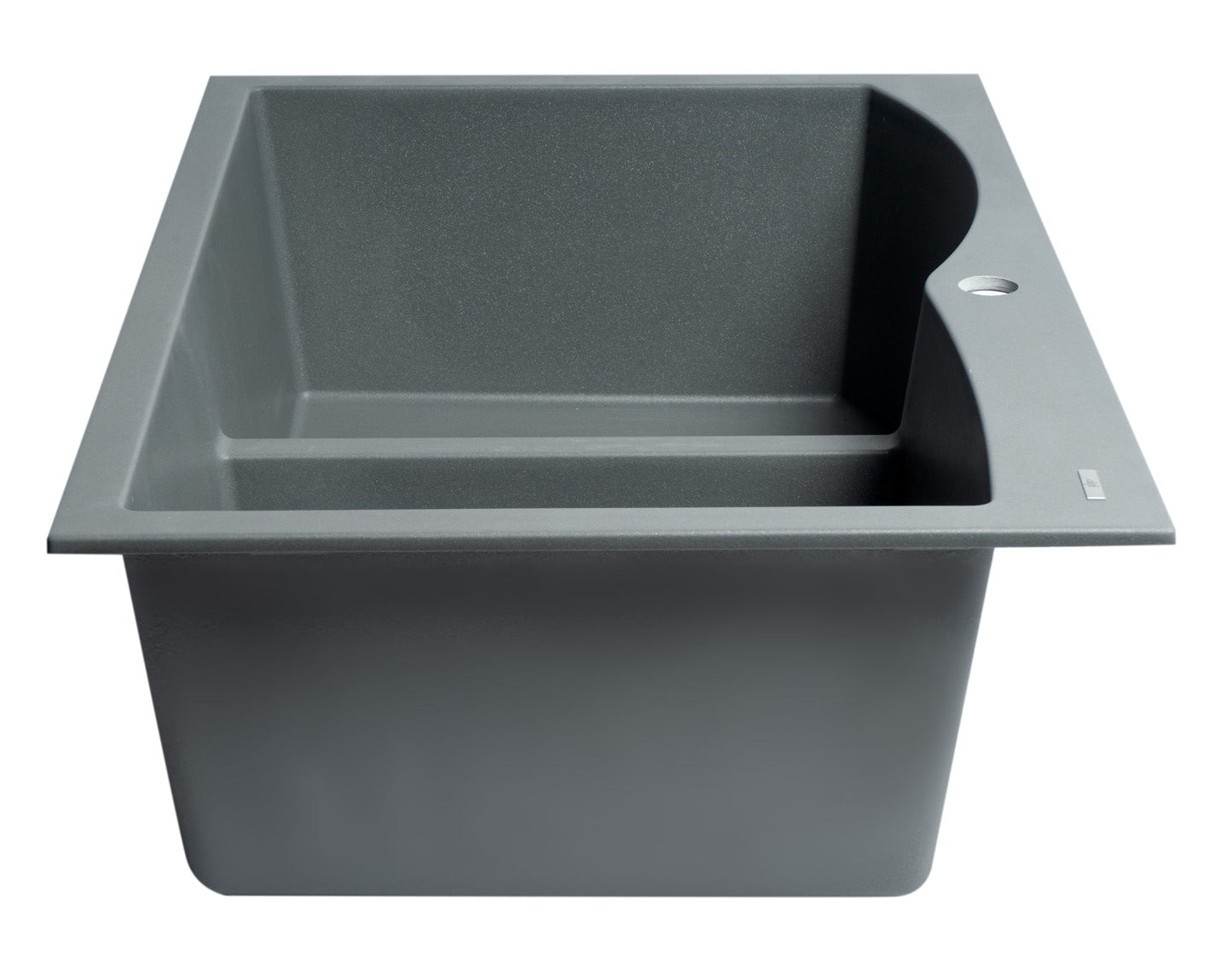 ALFI brand AB3320DI 33" Double Bowl Drop In Granite Composite Kitchen Sink