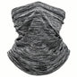 Summer Face Cover Scarf, Moisture Wicking Breathable Stretch Face Neck Gaiter Mask