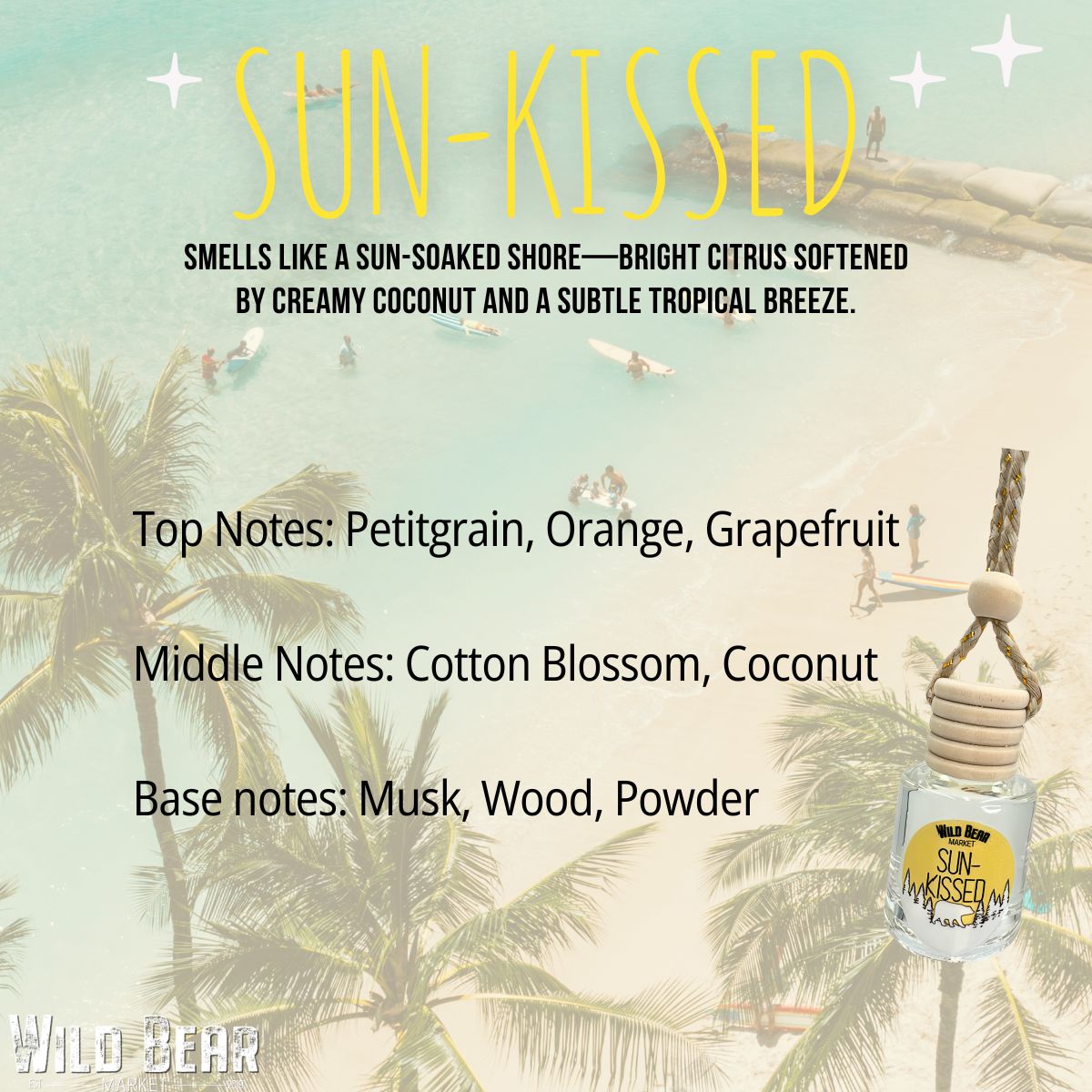 Sun-Kissed Car Freshener